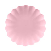 Pink Frill Reusable Plates 4pk