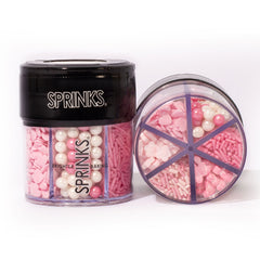 Pink Charm 6 Cell Sprinkles