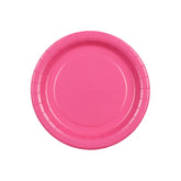 Dark Pink Plates 6pk