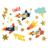 Airplane Tattoos 11pk