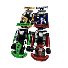 Mini Pull Back Racers 4pk