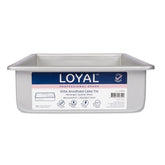 LOYAL Cake Tin Quarter Slab 8" x 12" x 3" (20cm x 30cm x 7.5cm)