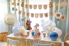 Teddy Bear Rosettes 2pk