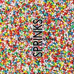 Rainbow Nonpareils Sprinkles
