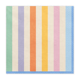 Colourful Stripe Napkins 20pk