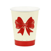 Red Bow Cups 6pk