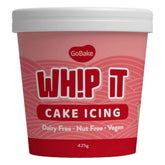 Whip It Cake Icing Vanilla Bright Red 425g