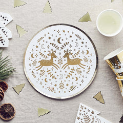 Reindeer Plates 8pk