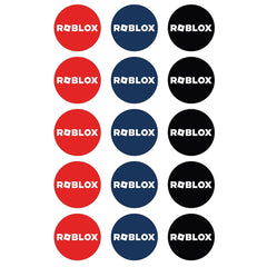 Roblox Logo Edible Icing Cupcake Images