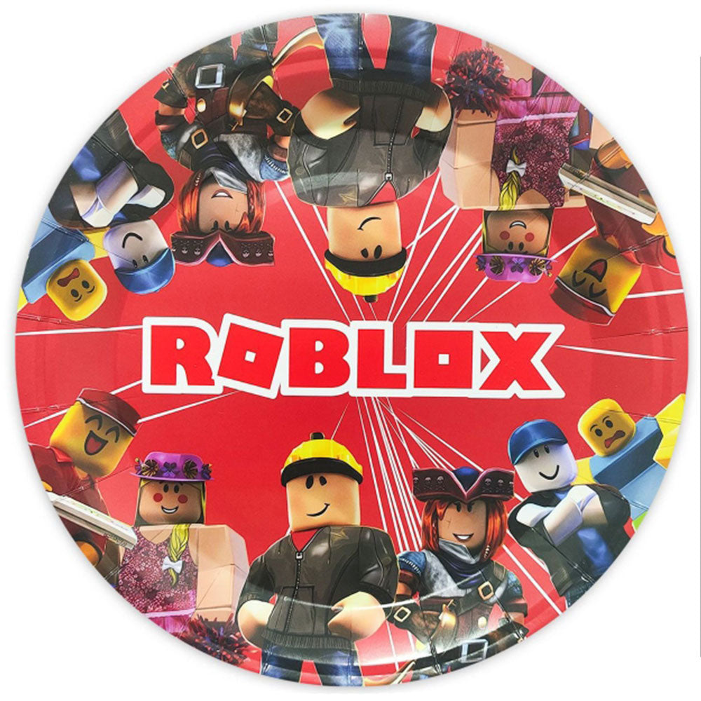 Roblox Large Red Plates 10pk