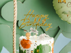 Safari Birthday Candles 3pk