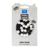 Spooky Spiders Sprinkle Charms