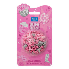 Disco Cowgirl Sprinkle Charms