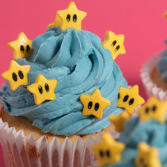 Yellow Stars Sprinkle Charms