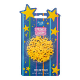 Yellow Stars Sprinkle Charms