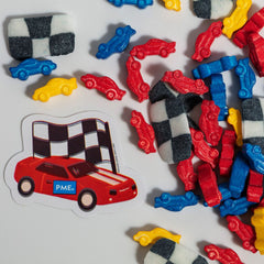 Racing Cars Sprinkle Charms