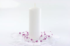 White Pillar Candles 6pk