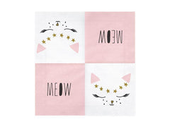 Cat Napkins 20pk