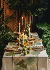Monstera Leaf Napkins 12pk