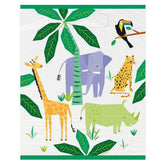 Animal Safari Loot Bags 8pk