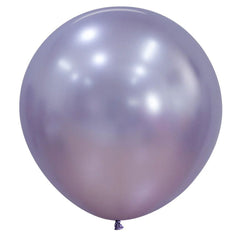 Large 60cm Silk Light Amethyst Balloons