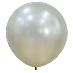 Large 60cm Silk Cream Pearl Balloons