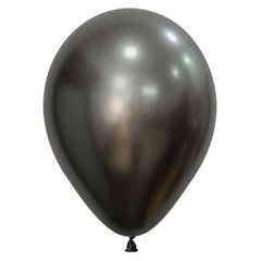 Silk Midnight Grey Balloons