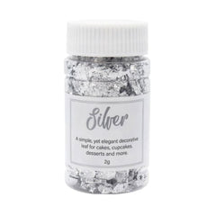 Decorative Silver Leaf Flakes