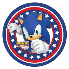Sonic Edible Icing Cake Image