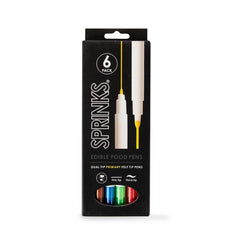 Sprinks Primary Colour Edible Food Pen Set 6pk