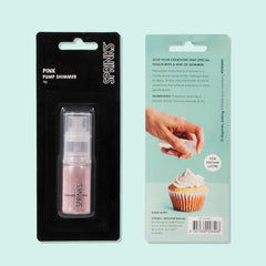 Pink Edible Shimmer Dust Pump
