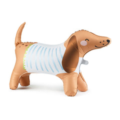 Standing Dachshund Dog Foil Balloon