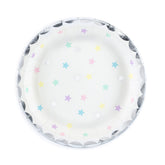 Unicorn Star Plates 6pk