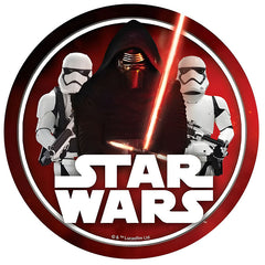 Star Wars Villains Edible Icing Cake Image