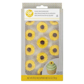 Sunflower Icing Decorations 12pk