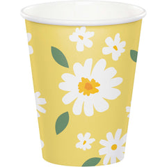 Sweet Daisy Cups 8pk
