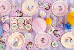 Gabby's Dollhouse Rainbow Large Plates 6pk