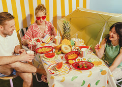 Tropical Fruit Plates 6pk