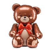 Standing Teddy Bear Foil Balloon