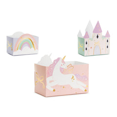Castle & Unicorn Snack Boxes 6pk