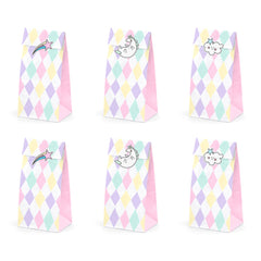 Unicorn Treat Bags 6pk