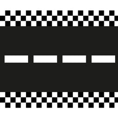 Car Racing Party Tablerunner