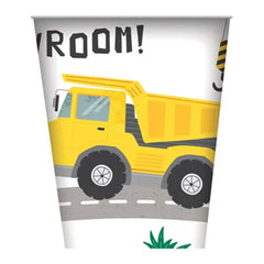 Construction Party Cups 8pk