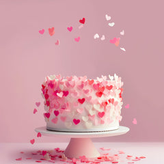 Hearts Wafer Decoration