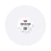 White Round Cake Drum Board 25cm/10in
