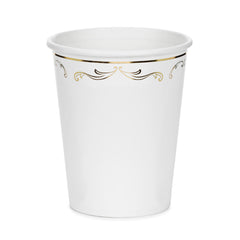 White Ornament Cups 6pk