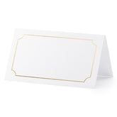 Gold Frame Place Cards 10pk