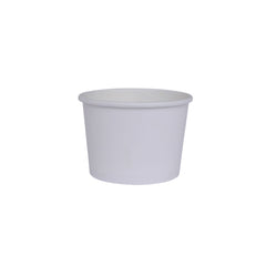 White Paper Gelato Treat Cup 10pk