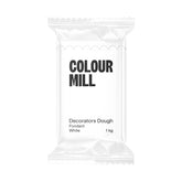 Colour Mill Decorators Dough Fondant 1kg - White