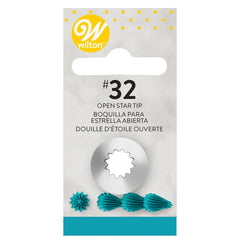 Wilton #32 Open Star Piping Tip